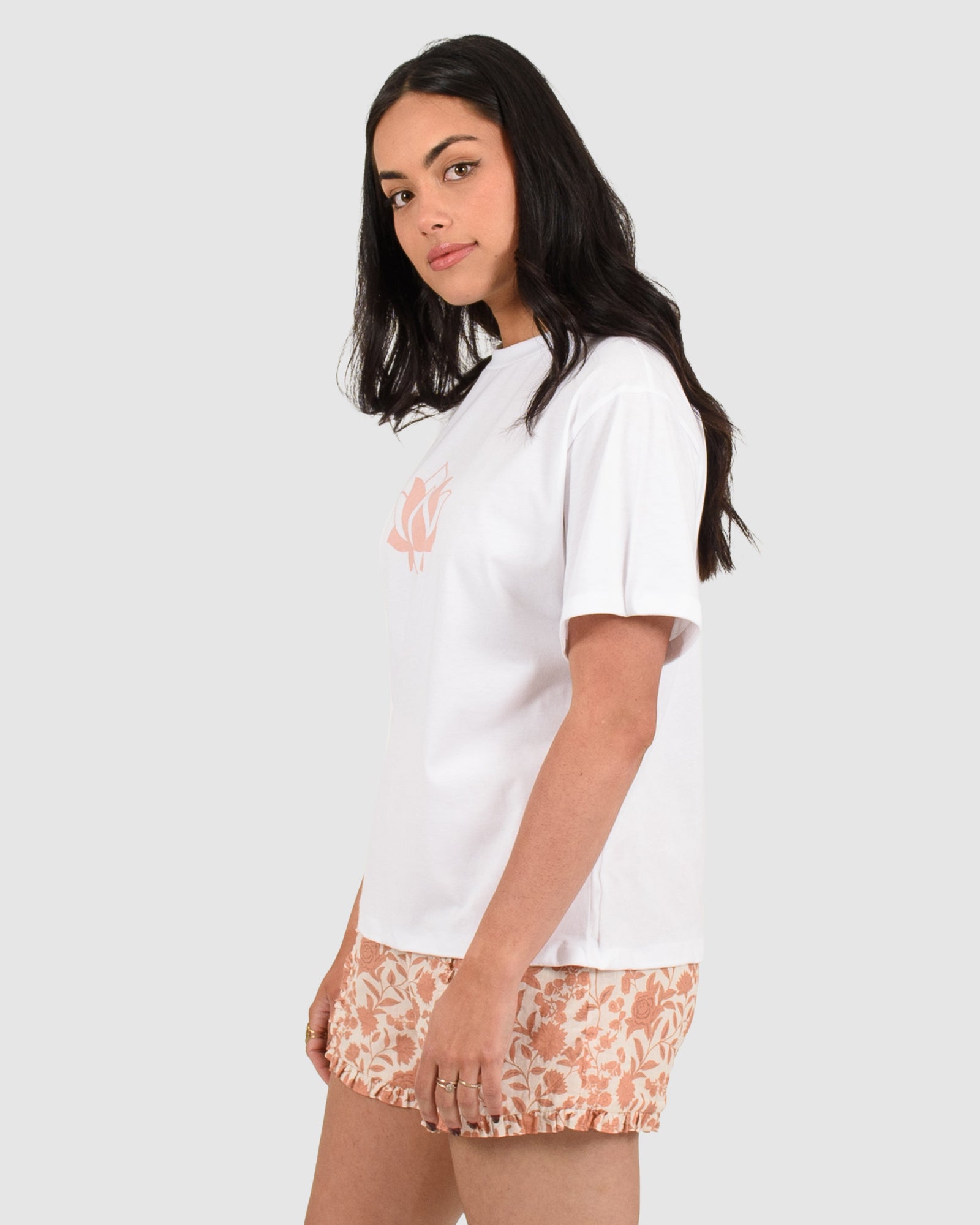 Lotus Boyfriend Tee