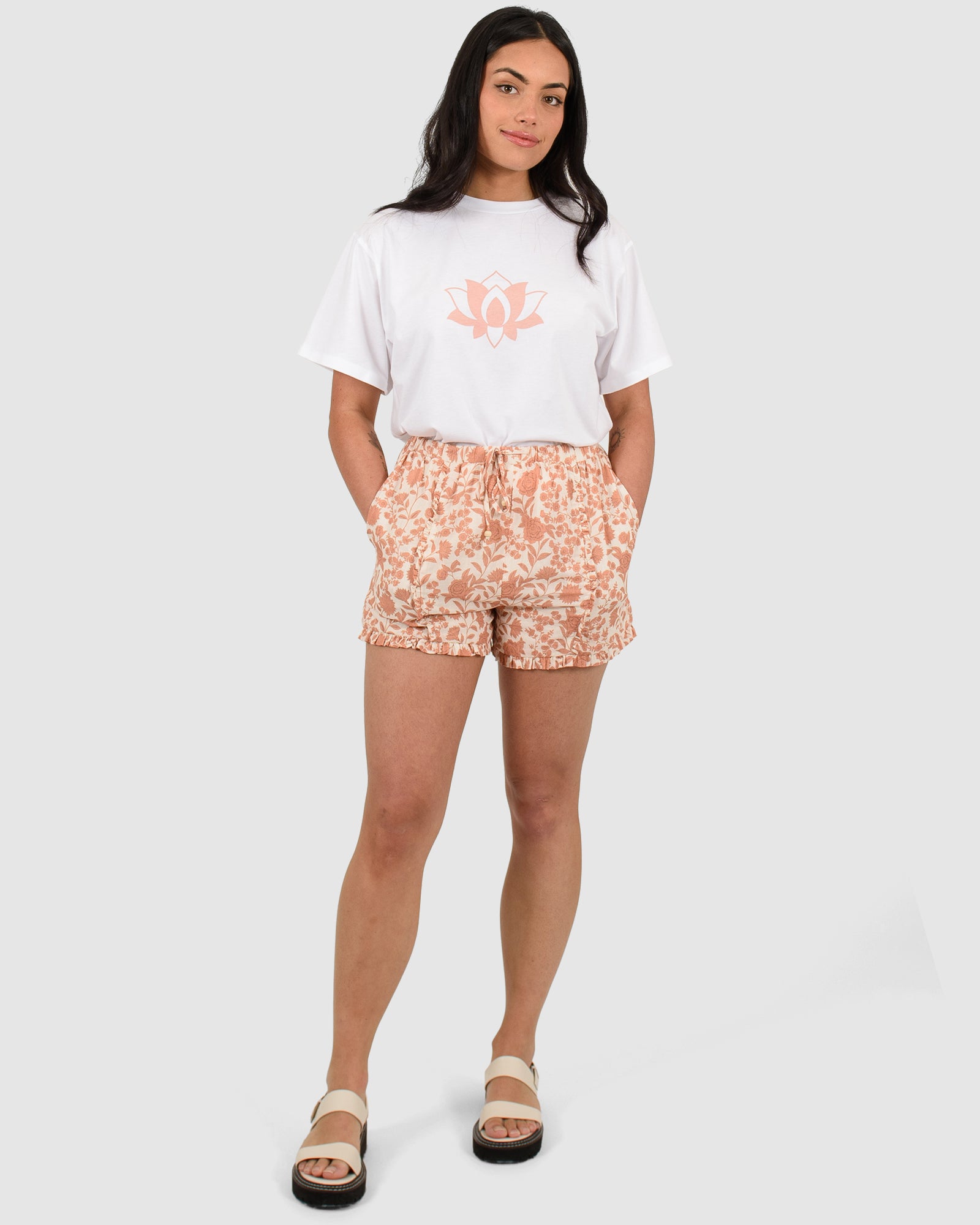 Lotus Boyfriend Tee